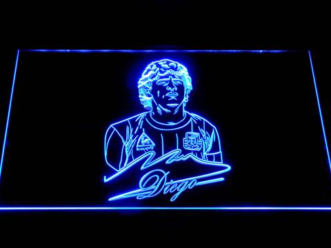 FC Barcelona Diego Maradona LED Neon Sign